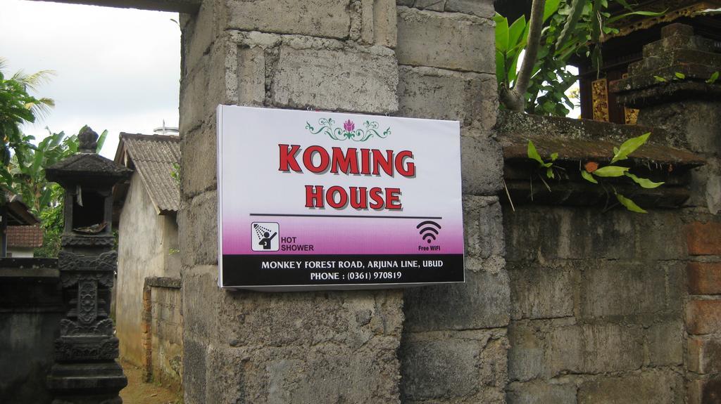 Koming House Ubud Dış mekan fotoğraf