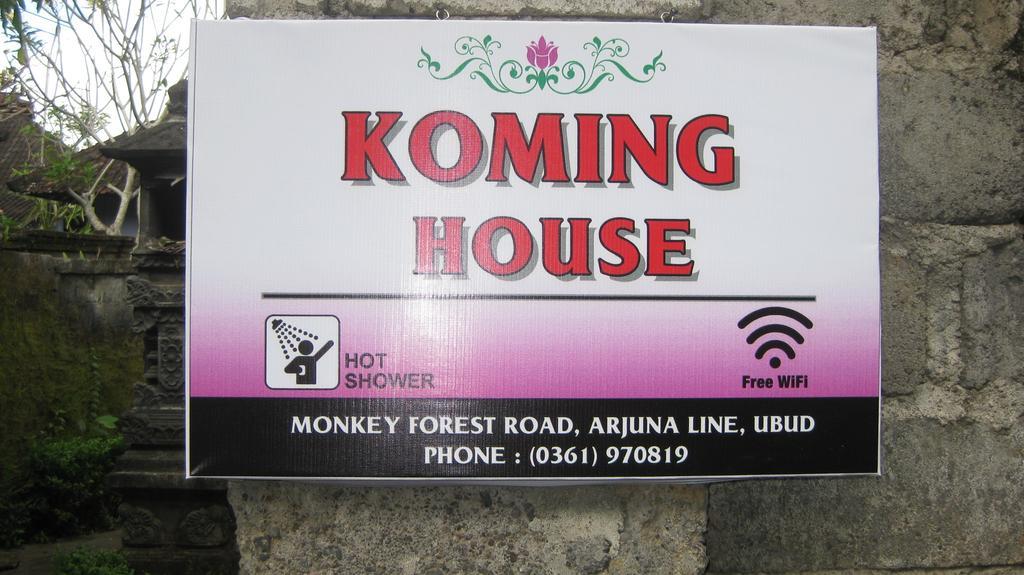 Koming House Ubud Dış mekan fotoğraf